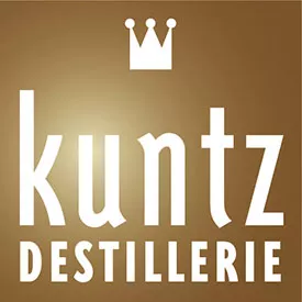 Logo zum Kunden: kuntz Destillerie in Lieser